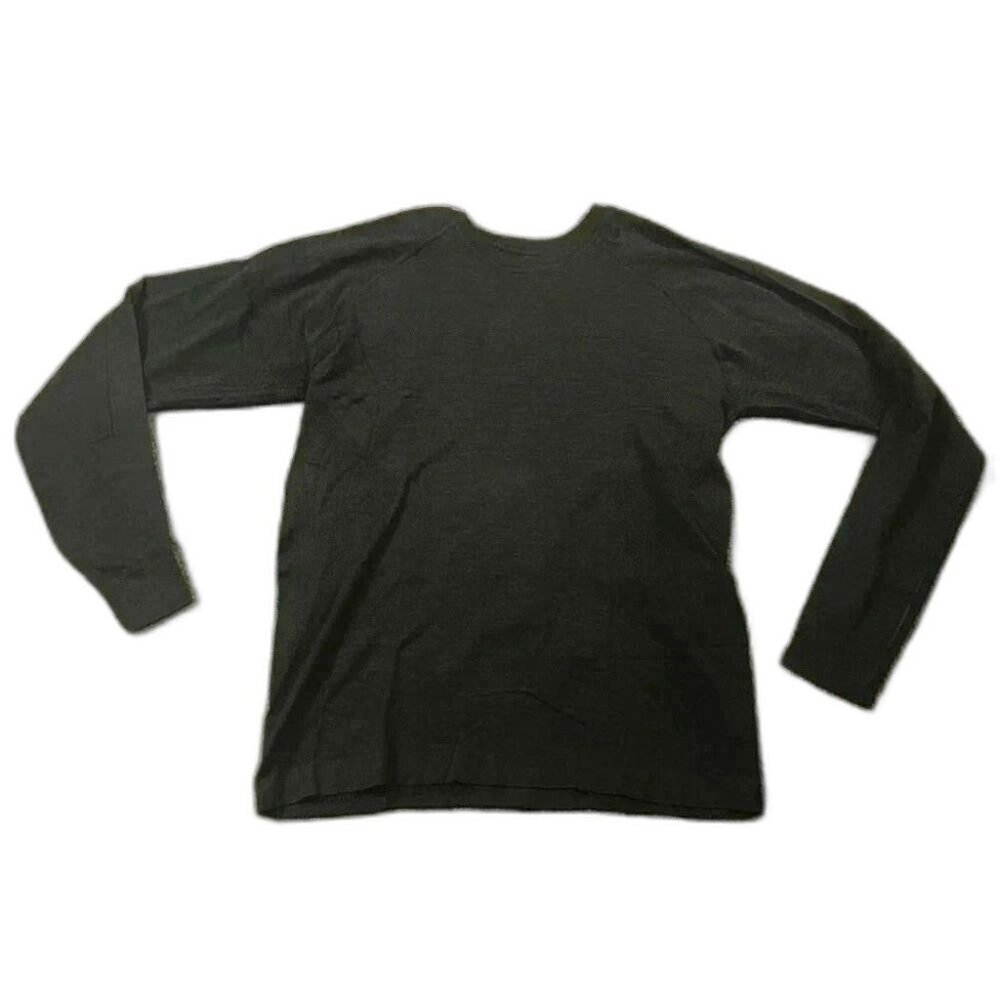 NEW Alphalete Long Sleeve Shirt Black